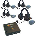 Eartec 4 BELTPACKS 1 COM-CNTR 4 XTREME HEADST