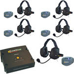 Eartec 5 BELTPACKS 1 COM-CNTR 5 XTREME HEADST