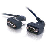 C2G 6' (1.8m) Serial270 DB9 M/F All Lines Extension Cable (Black)