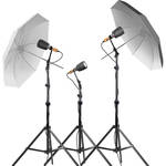 Impact SF-AE80 AC Master/Slave 3 Flash Kit (110-130VAC)