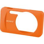 Sony LCJ-WB/D Silicone Jacket Case for the DSC-W730 and WX80 Digital Cameras (Orange)
