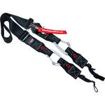 Vulture Equipment Works A4 1.75" Camera Strap with Aluminum Quick-Release Adjuster (Black Webbing with Gray Stitching and Red Loops)