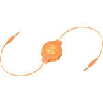 ReTrak Retractable Auxiliary Cable (Orange, 5')