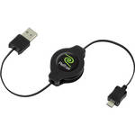 ReTrak 3.2' (0.97m) Retractable Micro USB Cable