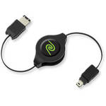 ReTrak 3.2' (1m) Retractable 4-Pin to 6-Pin FireWire Cable