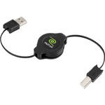 ReTrak 3.2' (0.97m) Retractable USB 2.0 Type-B Cable