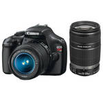 Canon EOS Rebel T3 Digital Camera with 18-55mm and 55-250mm Lens Kit