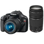 Canon EOS Rebel T3 Digital Camera with 18-55mm and 75-300mm Lens Kit