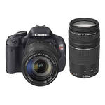Canon EOS Rebel T3i Digital Camera with 18-135mm and 75-300mm Lens Kit
