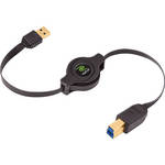 ReTrak 3.28' (1m) Retractable USB 3.0 Micro Type B Cable