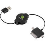 ReTrak RTRCTBL TRI-TIP USB iPAD/ETC.CBL/3.2'