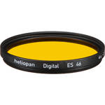 Heliopan 46mm #15 Dark Yellow Glass Filter for Black and White Film