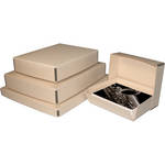 Print File TDF20243 3" Deep 20 x 24" Drop-Front Metal Edge Archival Box (Tan)