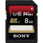 Sony 8GB SDHC Class 10 UHS-1 Memory Card