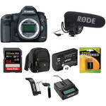 Canon EOS 5D Mark III Digital Camera (Body Only) Video Production Kit