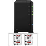 Synology DX213 2 BAY EXPANSION UNT/4TB WD H DRV