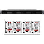 Synology 8TB (4 x 2TB) RackStation RS812 4 Bay NAS Server Kit