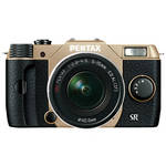 Pentax Q10 Compact Digital Interchangeable Lens Camera with 5-15mm Lens (Sand Beige / Black)