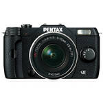 Pentax Q10 Compact Mirrorless Camera with 5-15mm Lens (Black)