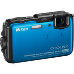 Nikon COOLPIX AW110 Digital Camera (Blue)