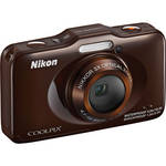 Nikon COOLPIX S31 Digital Camera (Brown)