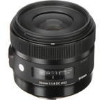 Sigma 30mm f/1.4 DC HSM Lens for Canon DSLR Cameras