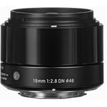 Sigma 19mm f/2.8 DN Lens for Micro Four Thirds Cameras (Black)