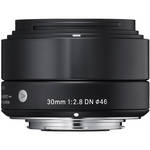 Sigma 30mm f/2.8 DN Lens for Micro Four Thirds Cameras (Black)