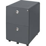 Balt 2-Drawer Mobile File Cabinet (Gray)