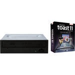 Pioneer BDR-208DBK 15x Internal BD/DVD/CD Burner Kit with Roxio Toast 11 Titanium for Mac