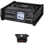 Roland R-88 8-Channel Recorder and Mixer with Porta Brace Case Kit