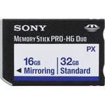 Sony 32GB Mirroring Memory Stick Pro-HG Duo PX