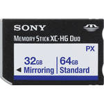 Sony 64GB Mirroring Memory Stick Pro-HG Duo PX
