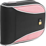 Case Logic CSW-32 CD WALLET - BLACK/PINK