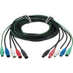 Mole-Richardson 10' 5 BANDED CAMLOK CABLE