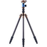 3 Legged Thing Eric 4 Section Evolution 2 Carbon Fiber Tripod System with AirHed 1 Ball Head (Blue)