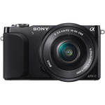 Sony NEX-3NL 16.1MP Digital Camera with 16-50mm Lens + Free Sony Camera Case