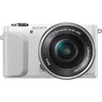 Sony Alpha NEX-3N Mirrorless Digital Camera with 16-50mm Lens (White / Silver)