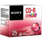 Sony CD-R Music Recordable Storage - 25 Discs