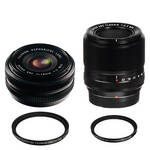 Fujifilm XF 18mm and 60mm Lens Kit with Protector Filters