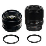 Fujifilm XF 35mm and 60mm Lens Kit with Protector Filters