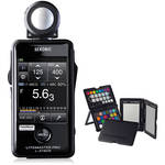Sekonic Litemaster Pro L-478DR Light Meter and X-Rite ColorChecker Passport with Sekonic Gray Balance Card