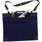 Prat SOFTSIDE 17x22 BLUE w/PENCIL CASE