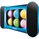 i.Sound iGLOWSOUND SPKR w/DANCING LIGHTS- BLUE