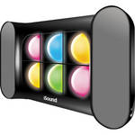 i.Sound iGLOWSOUND SPKR w/DANCING LIGHTS-BLACK