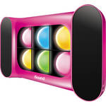 i.Sound iGLOWSOUND SPKR w/DANCING LIGHTS- PINK