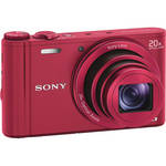 Sony Cyber-shot DSC-WX300 Digital Camera (Red)