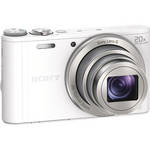 Sony Cyber-shot DSC-WX300 Digital Camera (White)