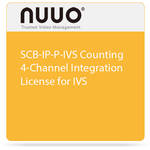 NUUO SCB-IP-P-IVS Counting 4-Channel Integration License for IVS