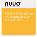 NUUO SCB-IP-P-IVS Surveillance 1-Channel Integration License for IVS